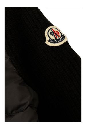 black virgin wool cardigan MONCLER KIDS | J29549B00004M1241999